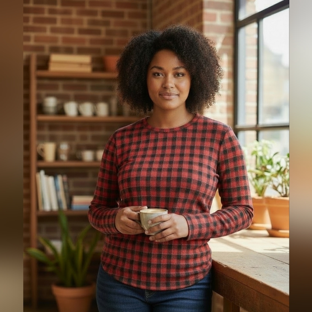 3/$15 SALE! Croft & Barrow Classic Tee Top